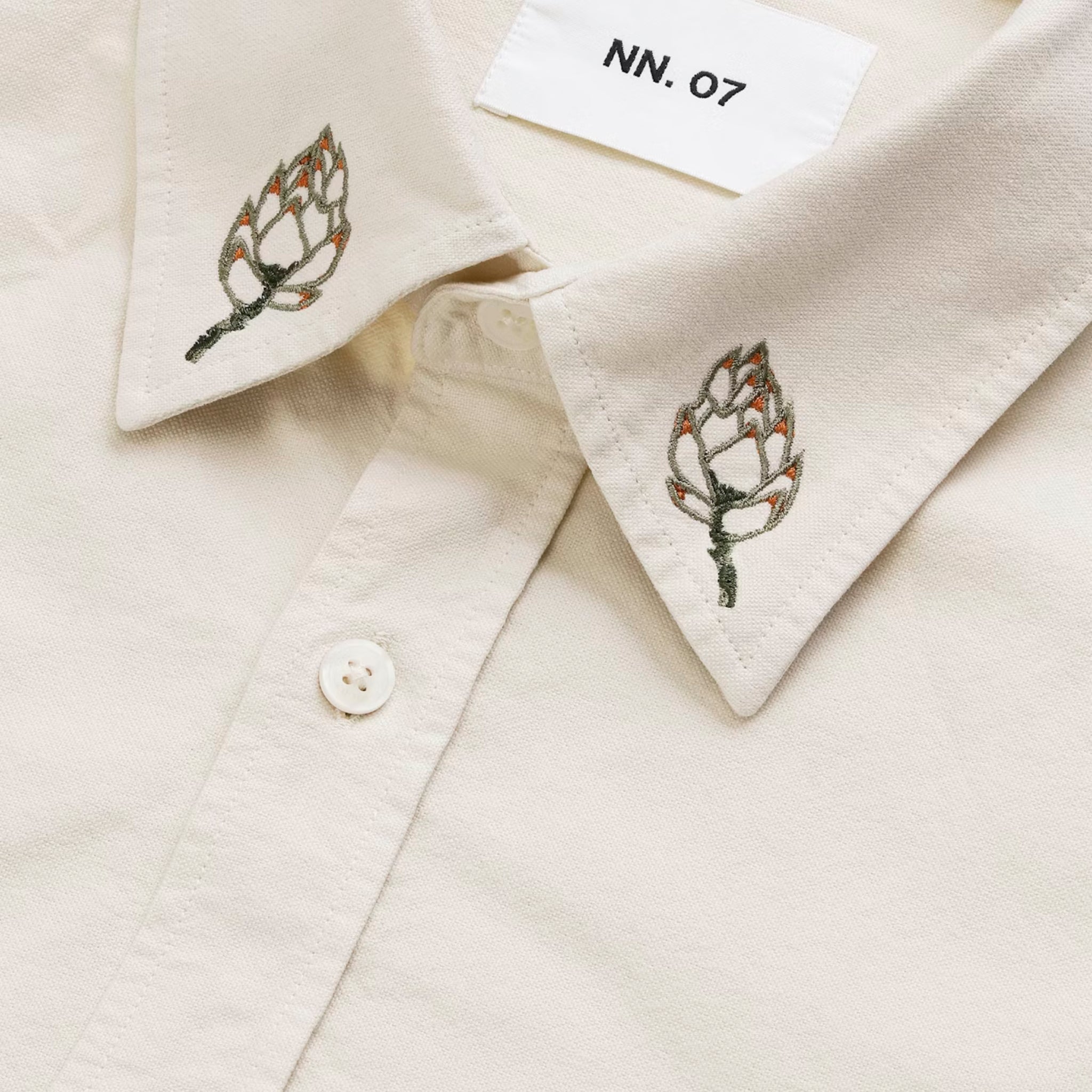 NN07 x SLOP Deon 5725 Shirt Ivory