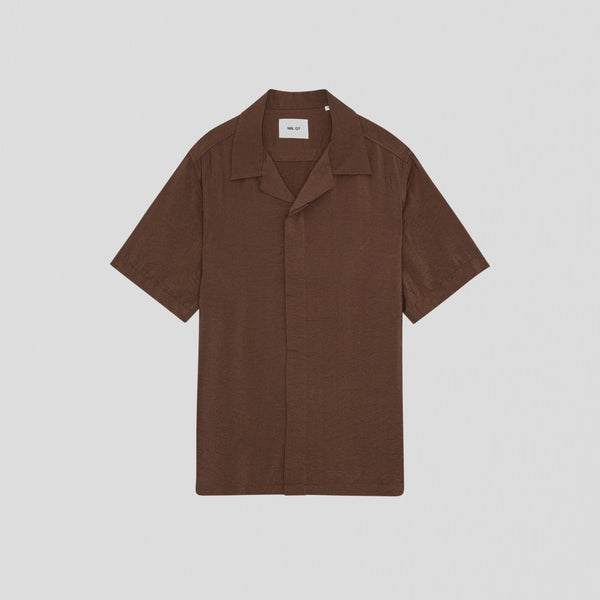 NN07 Hank SS 5971 Shirt Coffee