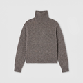Róhe Mouliné Turtleneck Grey Mouline