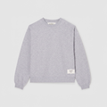Róhe Sweatshirt Mid Grey Melange
