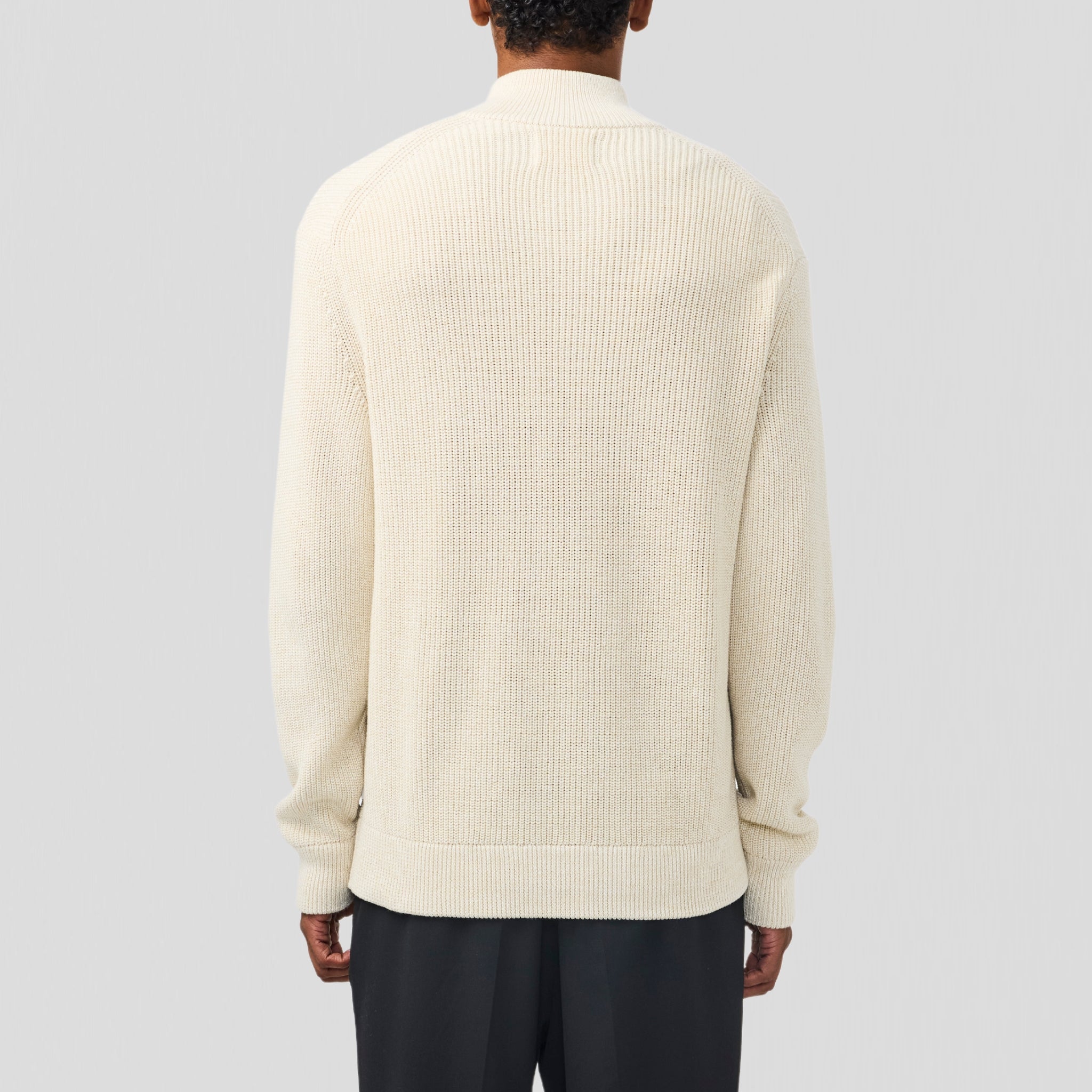 NN07 Jacobo Half Zip 6470 Sweater Ivory