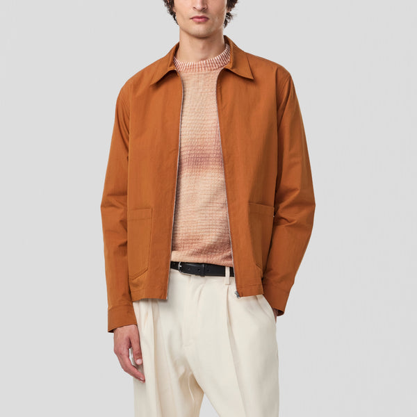 NN07 Virgil Zip 5024 Shirt Caramel