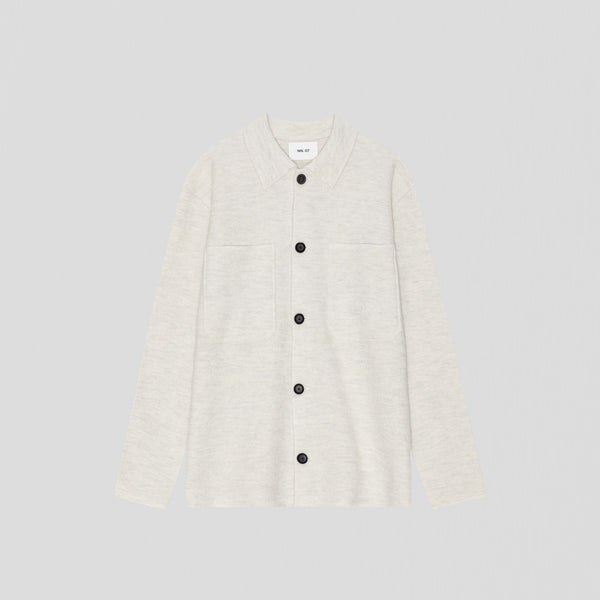 NN07 Jonas 6398 Overshirt Ivory