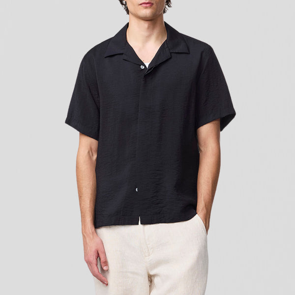NN07 Hank SS 5971 Shirt Black
