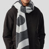 NN07 Logo Scarf 9021 Black Multi
