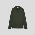 NN07 Paul LS 3525 Poloshirt Dark Army