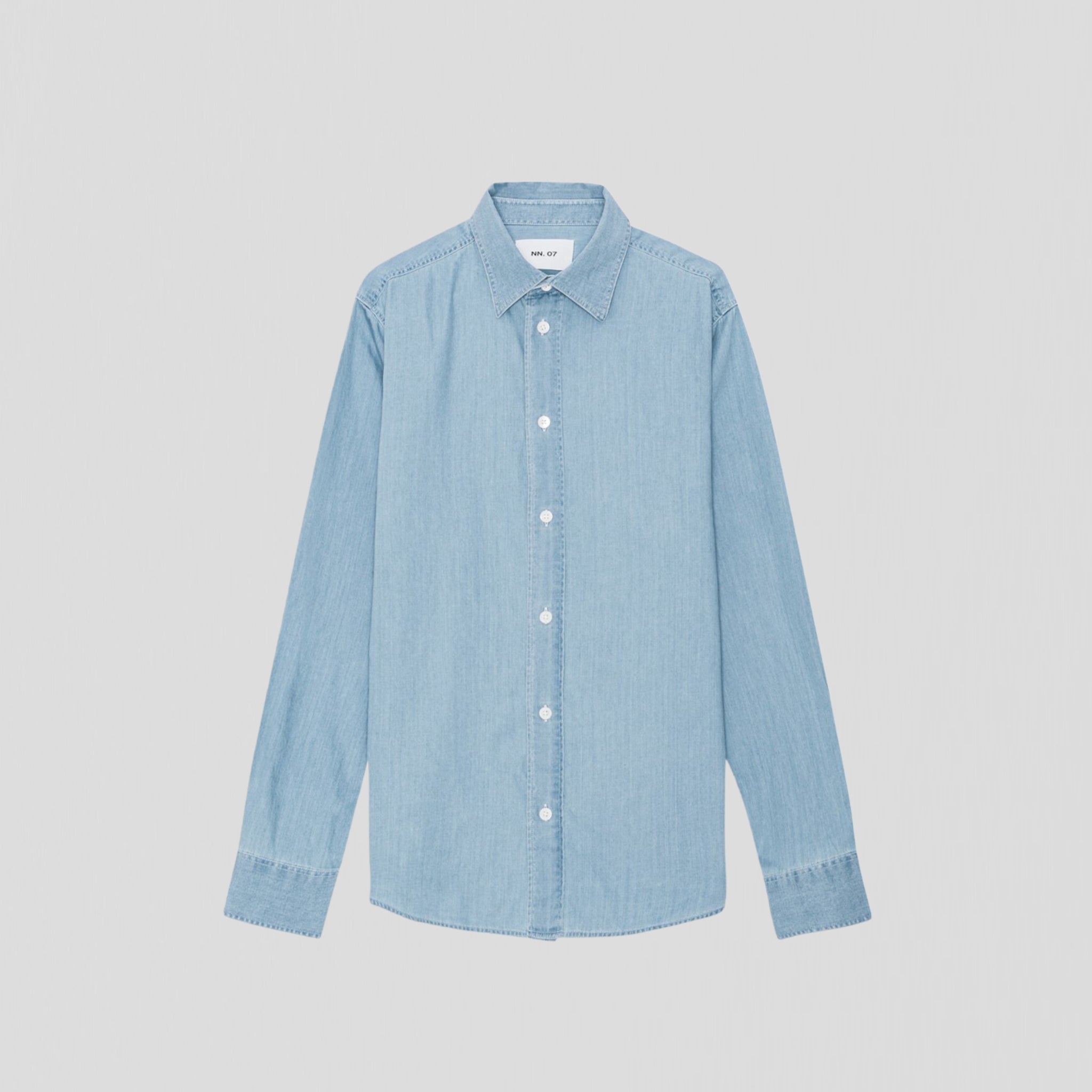 NN07 Colby 5765 Shirt Bleach Indigo