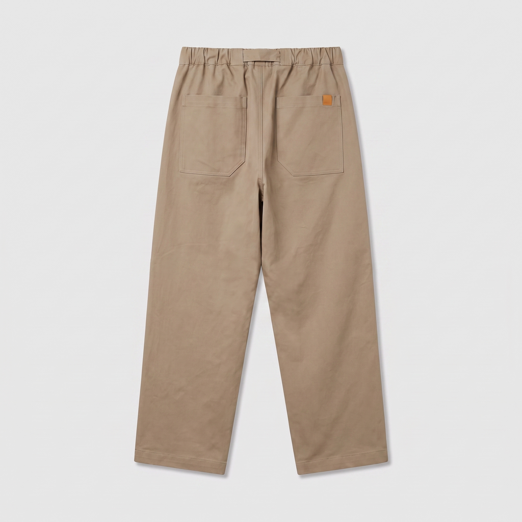 Darkpark Jordan Relax Fit Trousers Beige