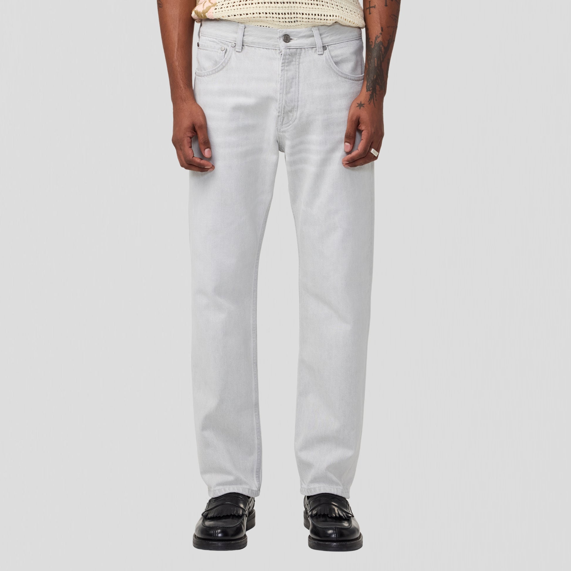 NN07 Sonny 1882 Jeans Light Grey Denim
