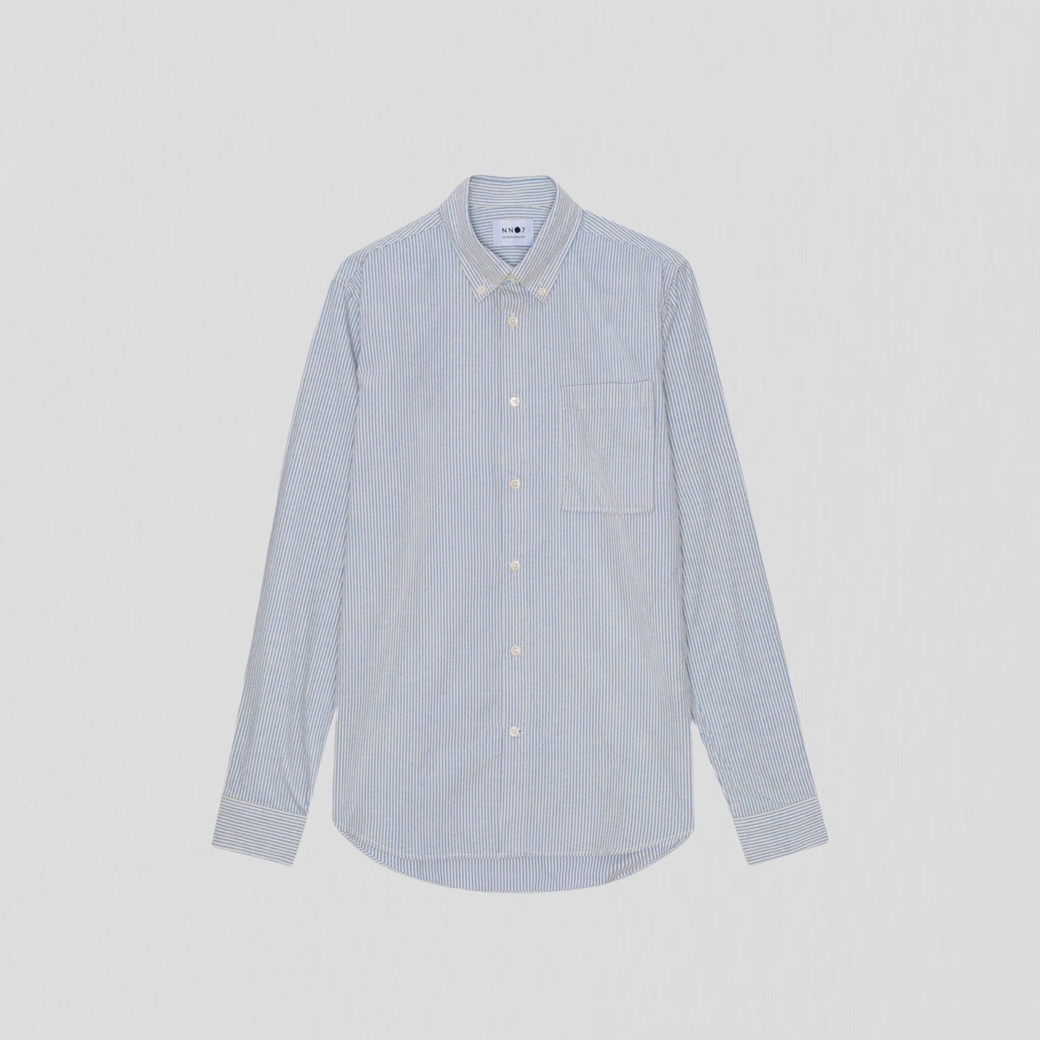 NN07 Arne BD 5032 Shirt Blue Stripe