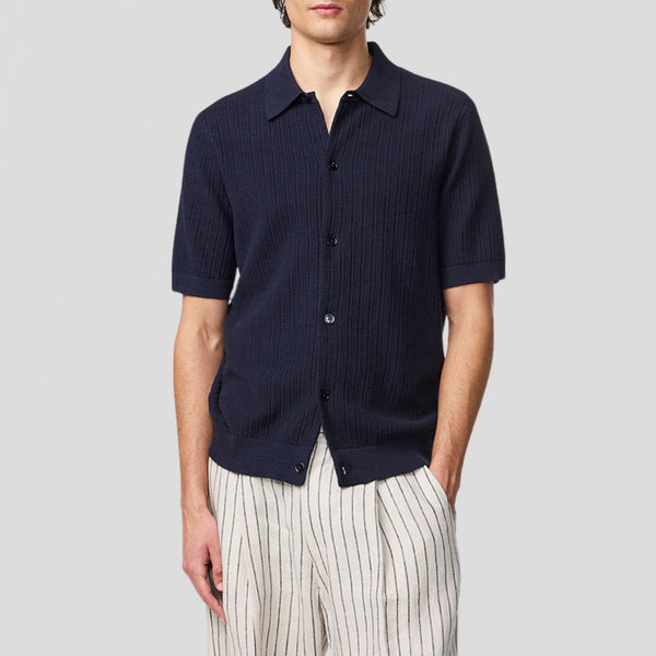 NN07 Nolan Polo 6695 Cardigan Navy Blue