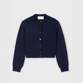 Róhe Statement Shoulder Cardigan Navy