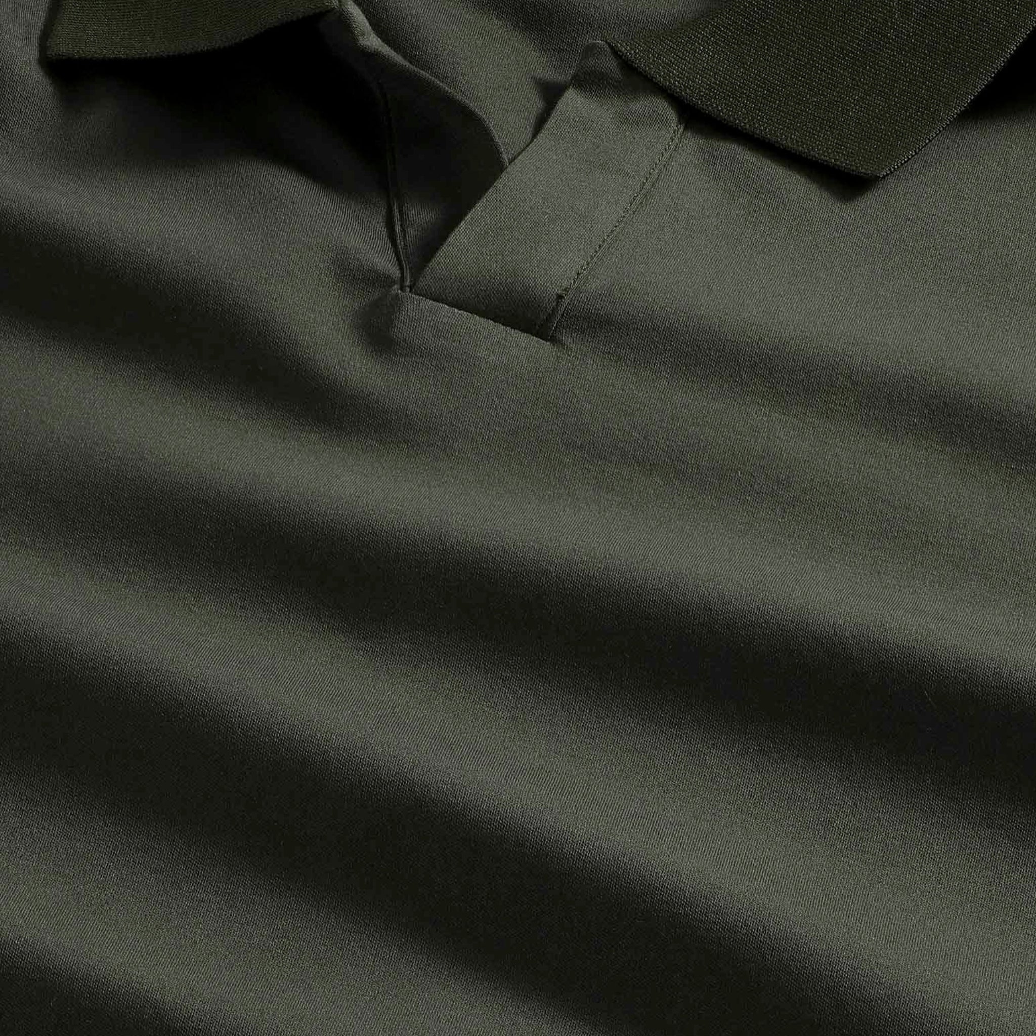 NN07 Paul LS 3525 Poloshirt Dark Army