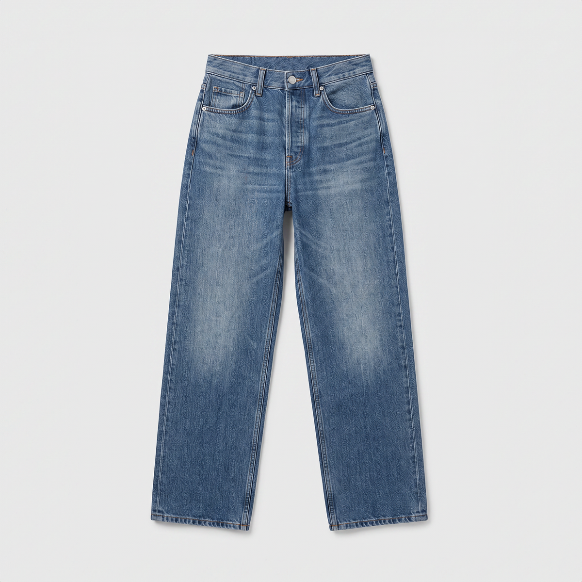 Róhe Bruun Signature Baggy Denim Classic Blue
