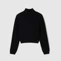 Róhe Statement Shoulder Turtleneck Black