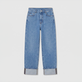 Róhe Rixt Turn-Up Baggy Denim Heritage Blue