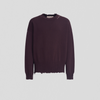 Marni Dishevelled Cotton Knit Dark Raisin