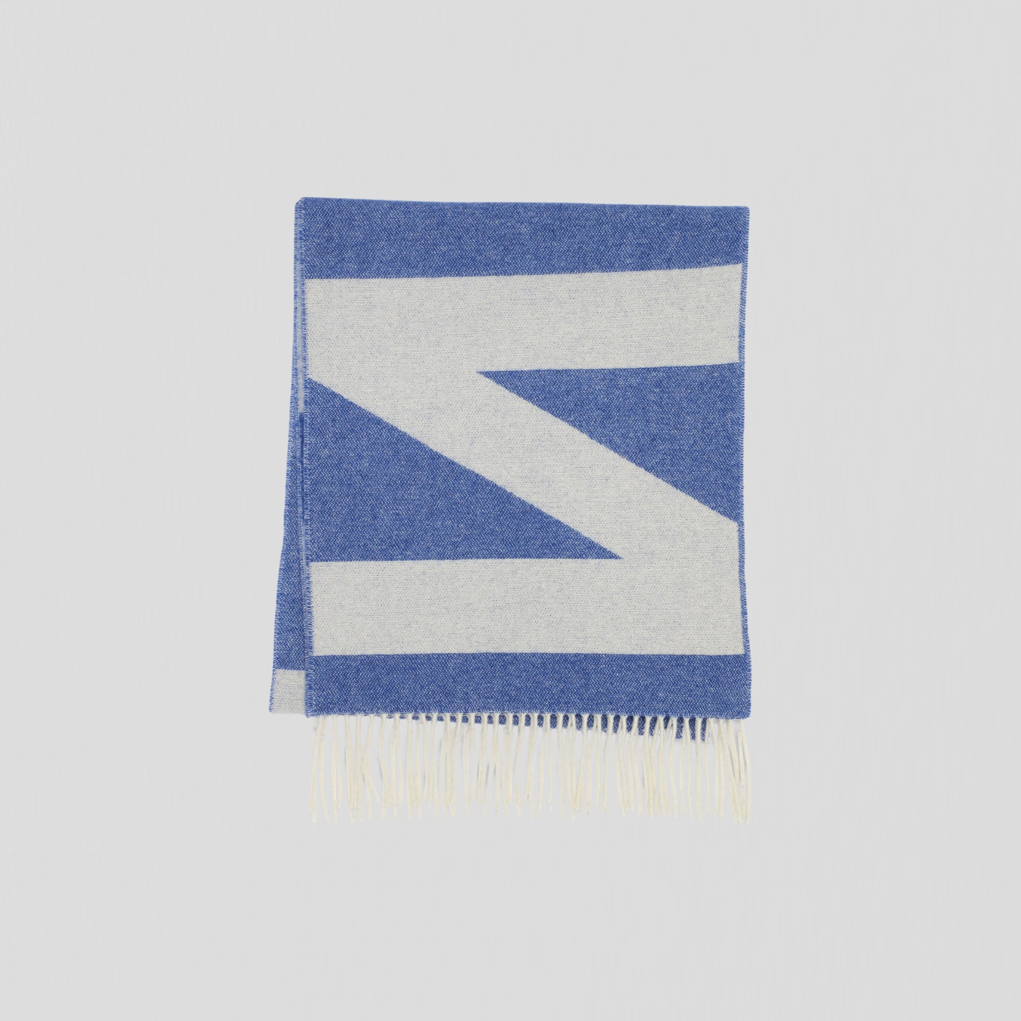 NN07 Logo Scarf 9021 Blue Multi