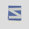 NN07 Logo Scarf 9021 Blue Multi
