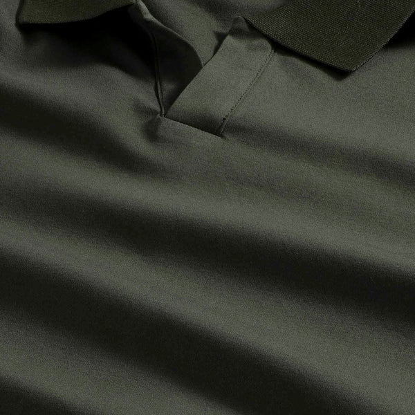 NN07 Paul LS 3525 Poloshirt Dark Army