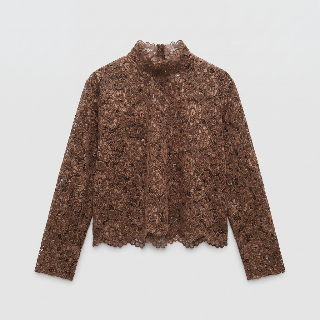 8PM Gardenia Blouse Cognac