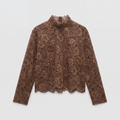 8PM Gardenia Blouse Cognac