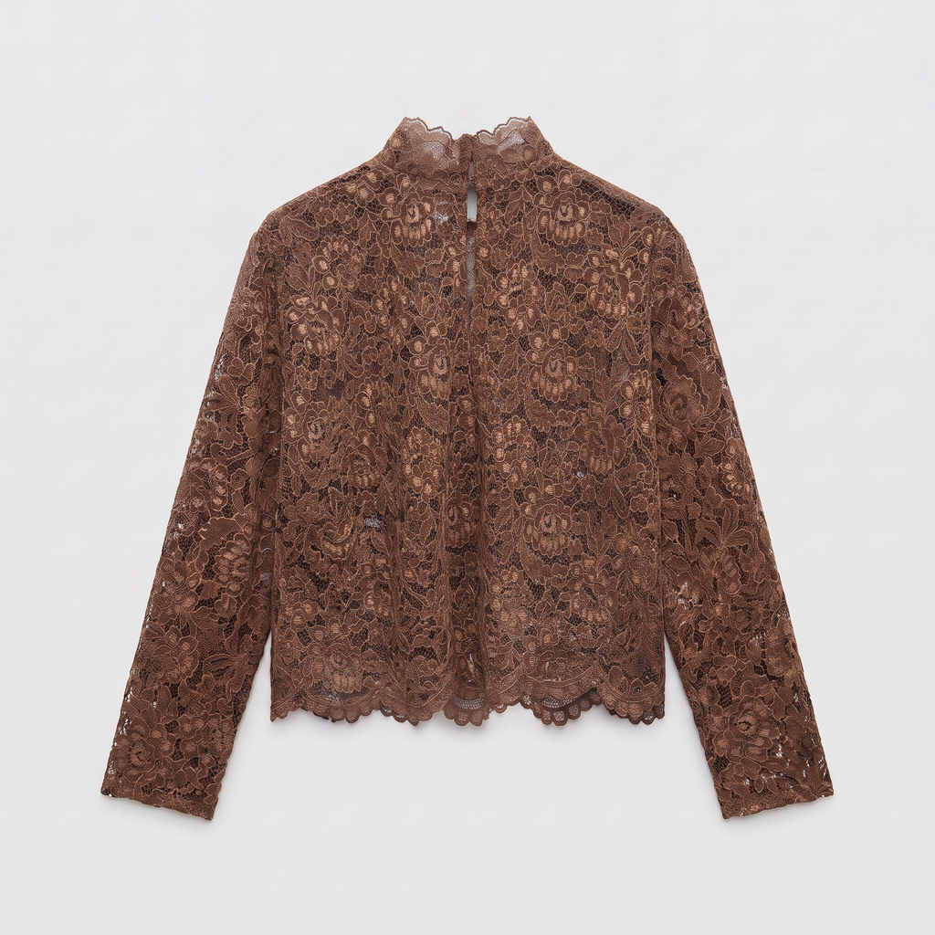 8PM Gardenia Blouse Cognac