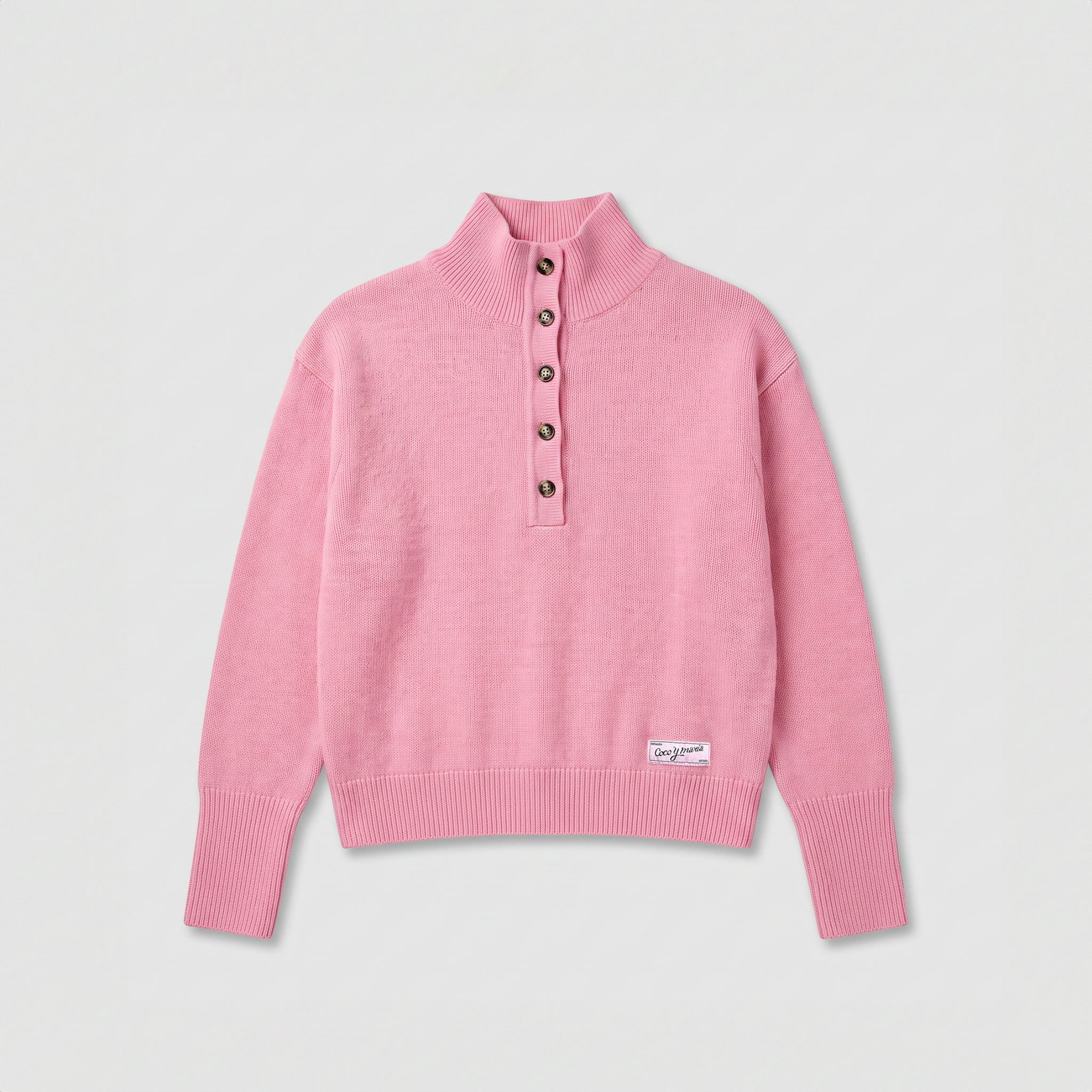 Coco y Maria Dolly Turtleneck Pink