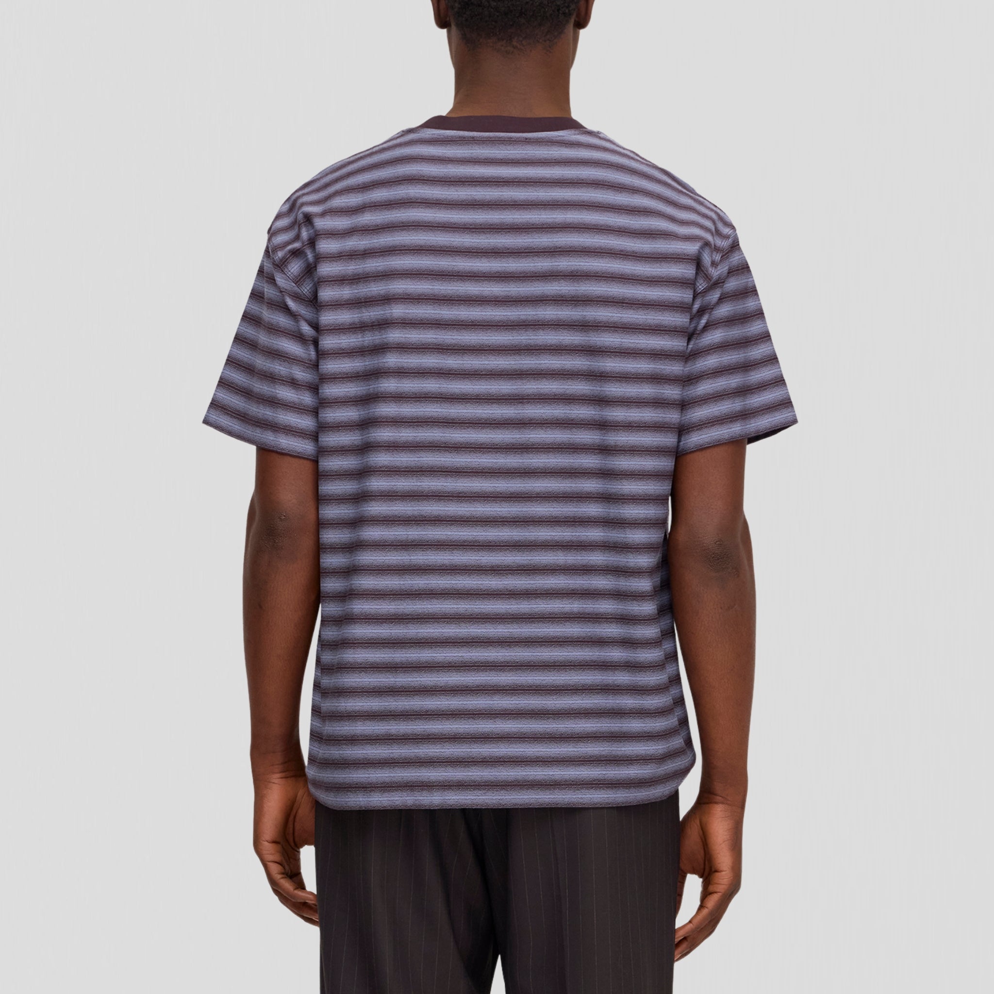NN07 Lionel SS 30017 T-Shirt Blue Stripe