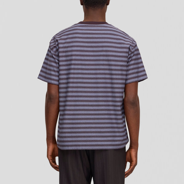 NN07 Lionel SS 30017 T-Shirt Blue Stripe