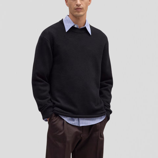 NN07 Frederick Crew 60020 Sweater Black