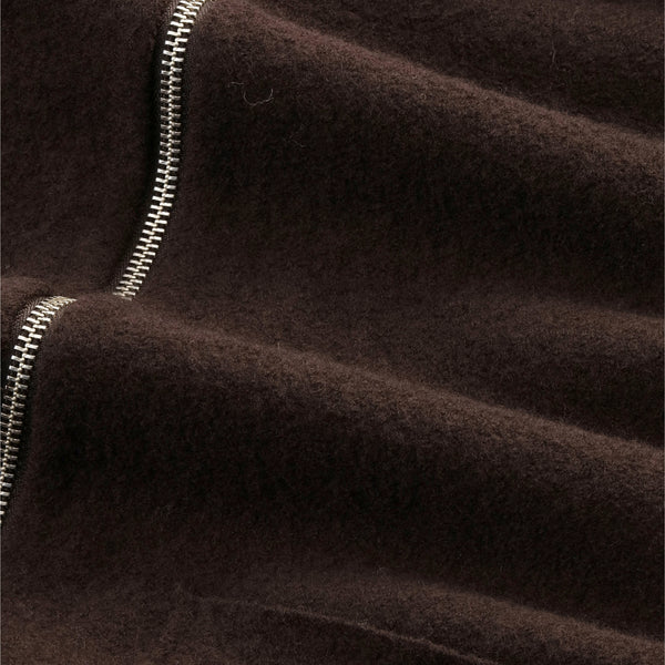 NN07 Jonas Full zip 6398 Sweater Dusky Port