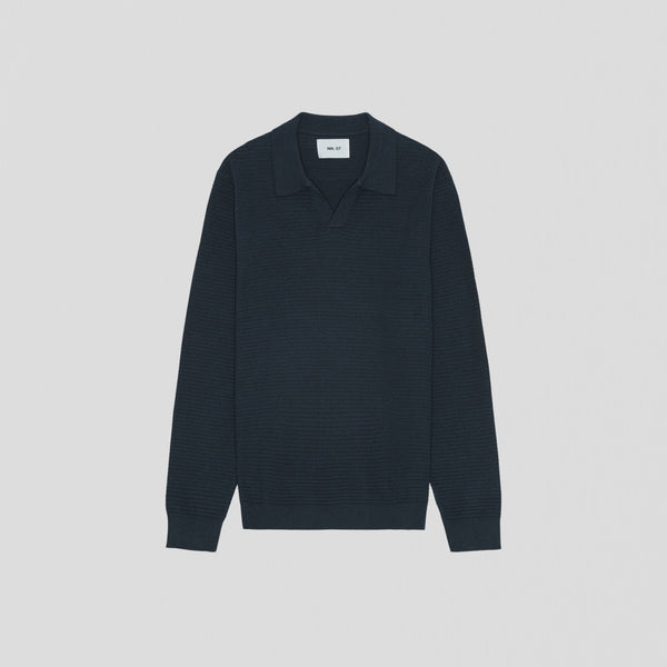 NN07 Paul LS 60019 Poloshirt Deep Navy