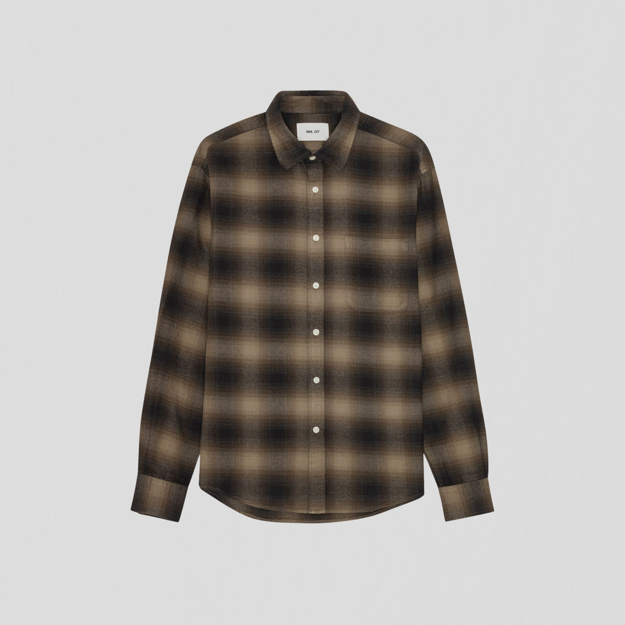 NN07 Deon 5465 Shirt Black Check