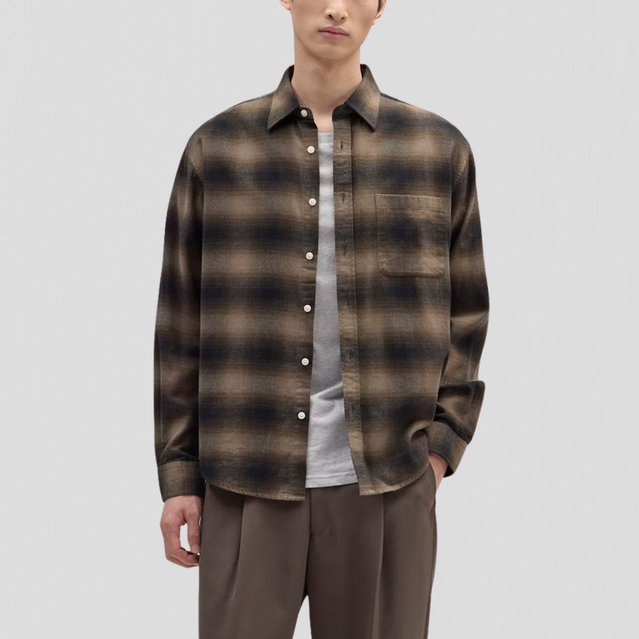 NN07 Deon 5465 Shirt Black Check