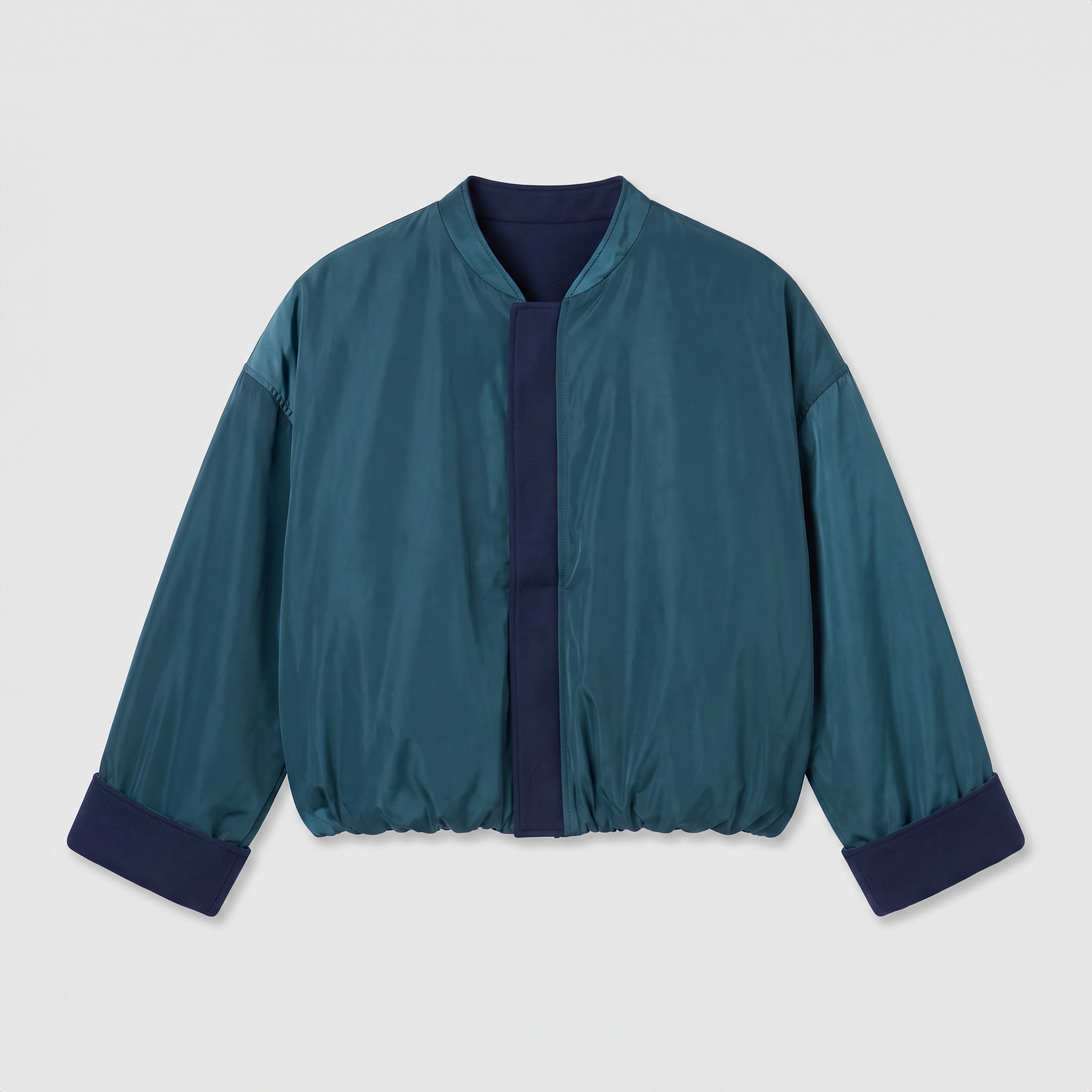 8PM Sugarbush Bomber Navy Blue/ Green