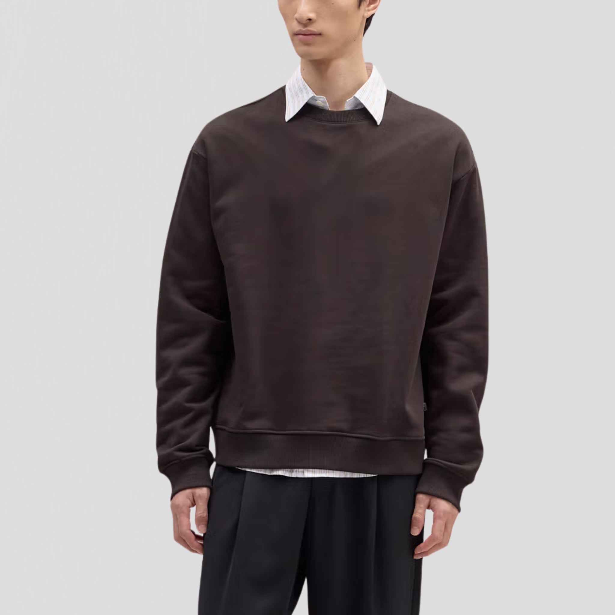 NN07 David Crew 3014 Sweatshirt Dusky Port