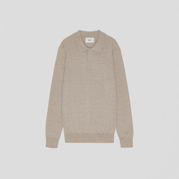 NN07 Emerson 6605 Poloshirt White Pepper