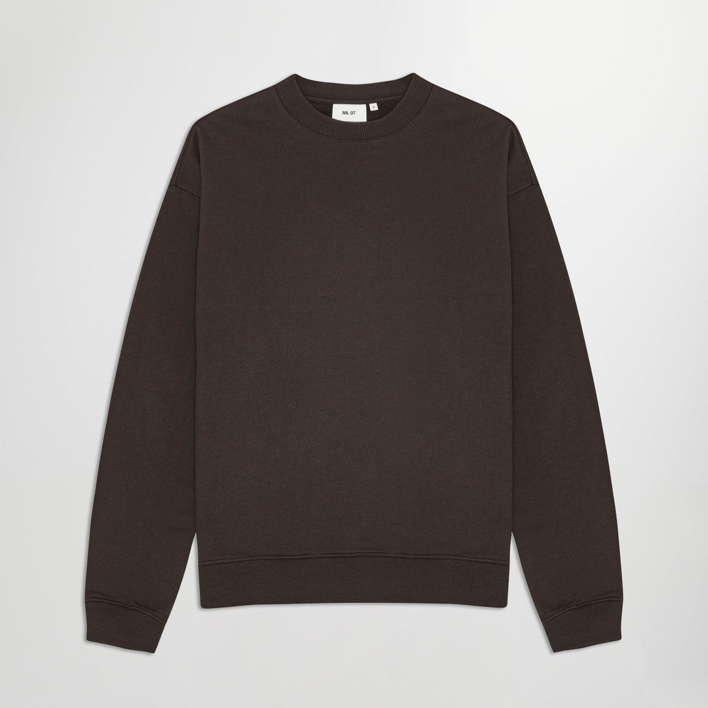 NN07 David Crew 3014 Sweater Dusky Port