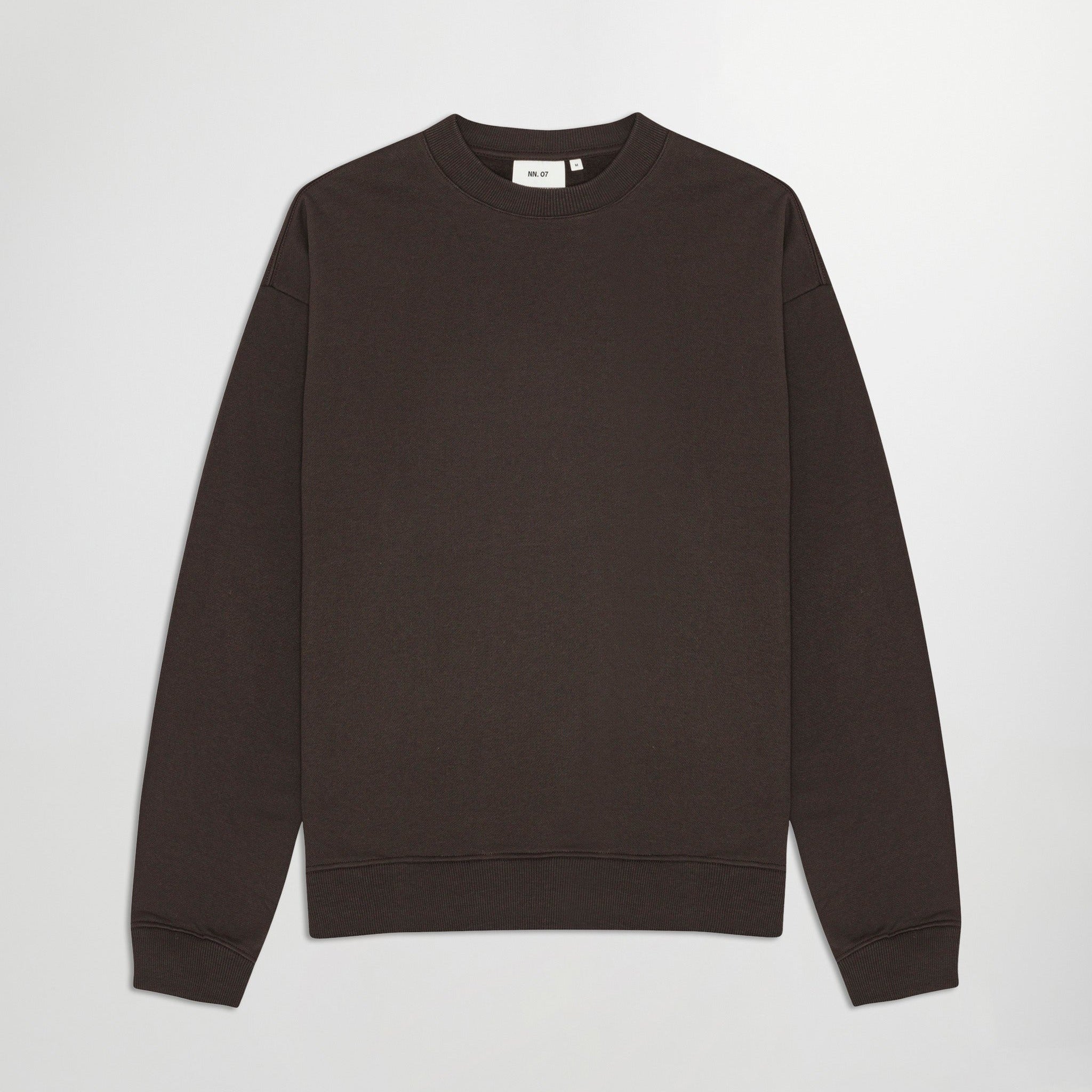 NN07 David Crew 3014 Sweater Dusky Port
