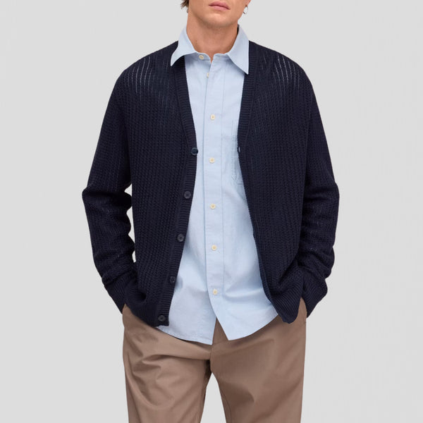 NN07 Tim 60051 Cardigan Navy Blue