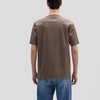 NN07 Pedro EMB SS 3525 T-Shirt Mable Husk