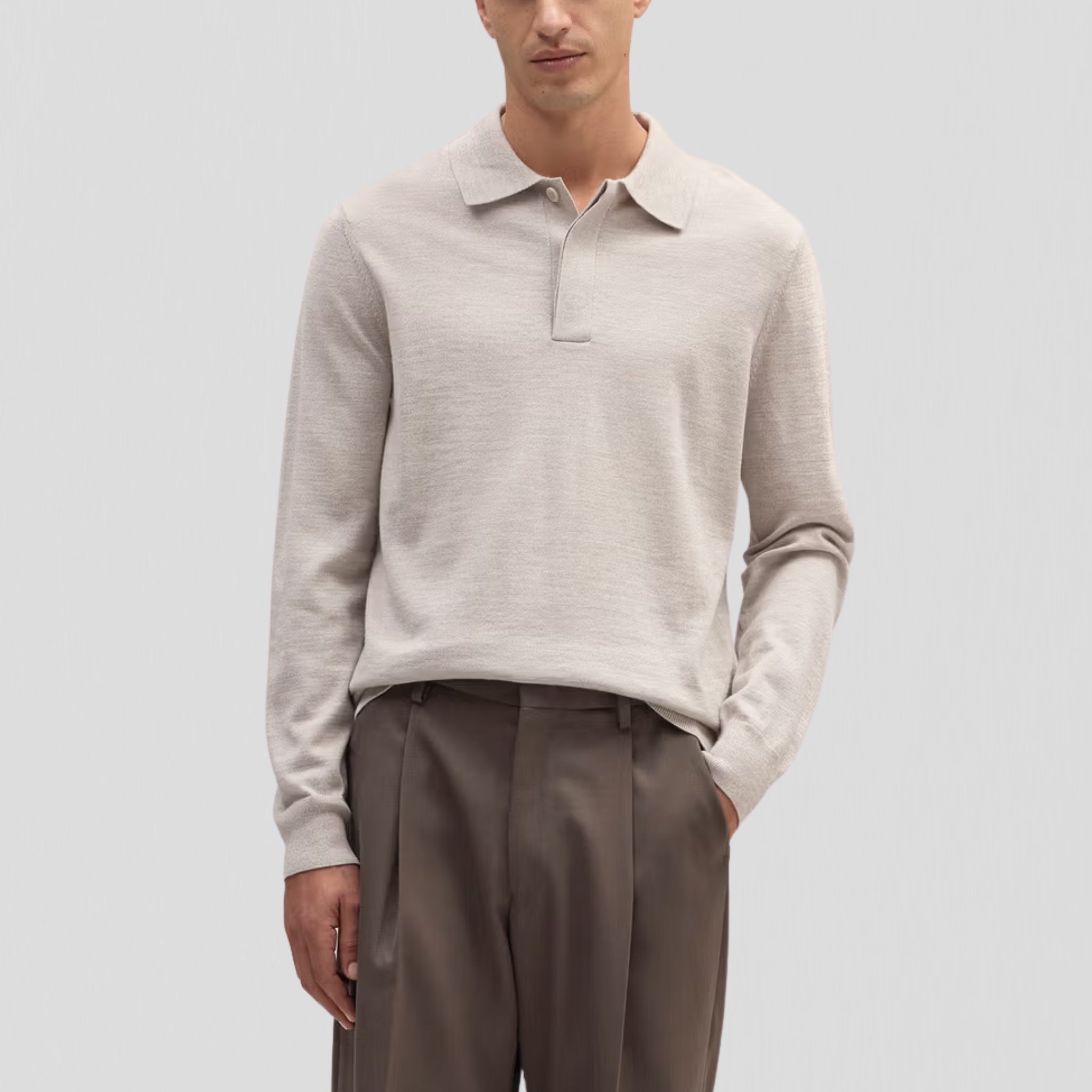 NN07 Emerson 6605 Poloshirt White Pepper