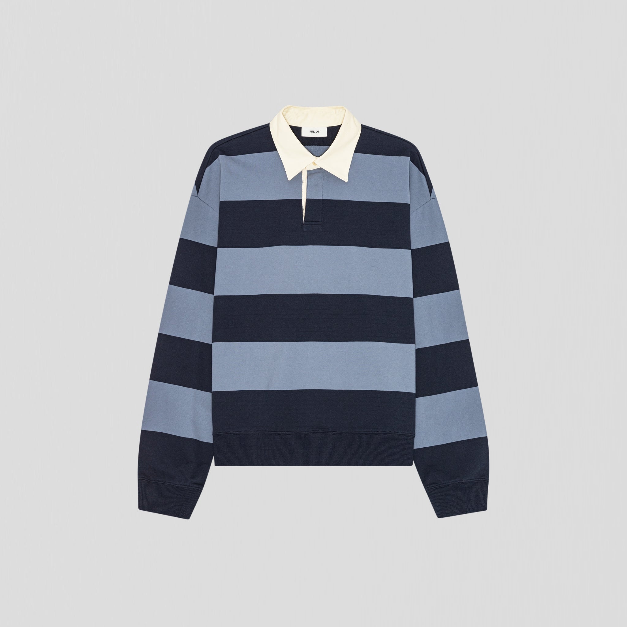 NN07 David Polo 30043 Sweater Blue Stripe