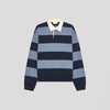 NN07 David Polo 30043 Sweater Blue Stripe
