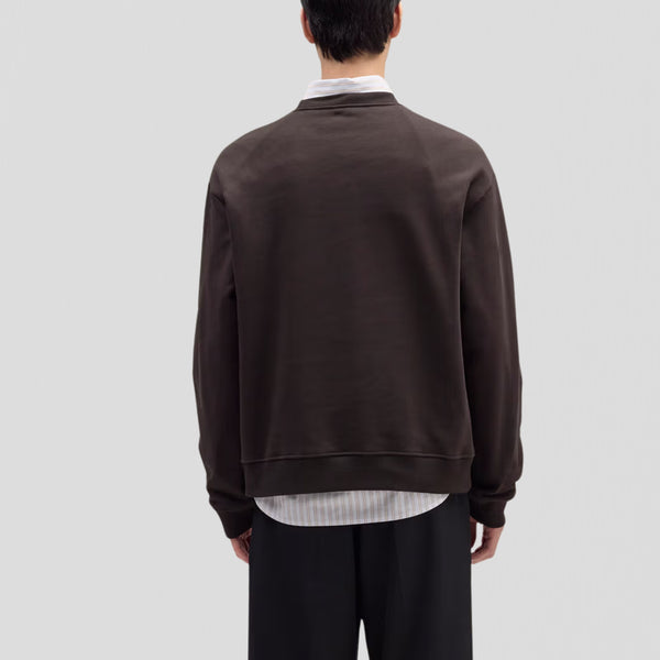 NN07 David Crew 3014 Sweatshirt Dusky Port
