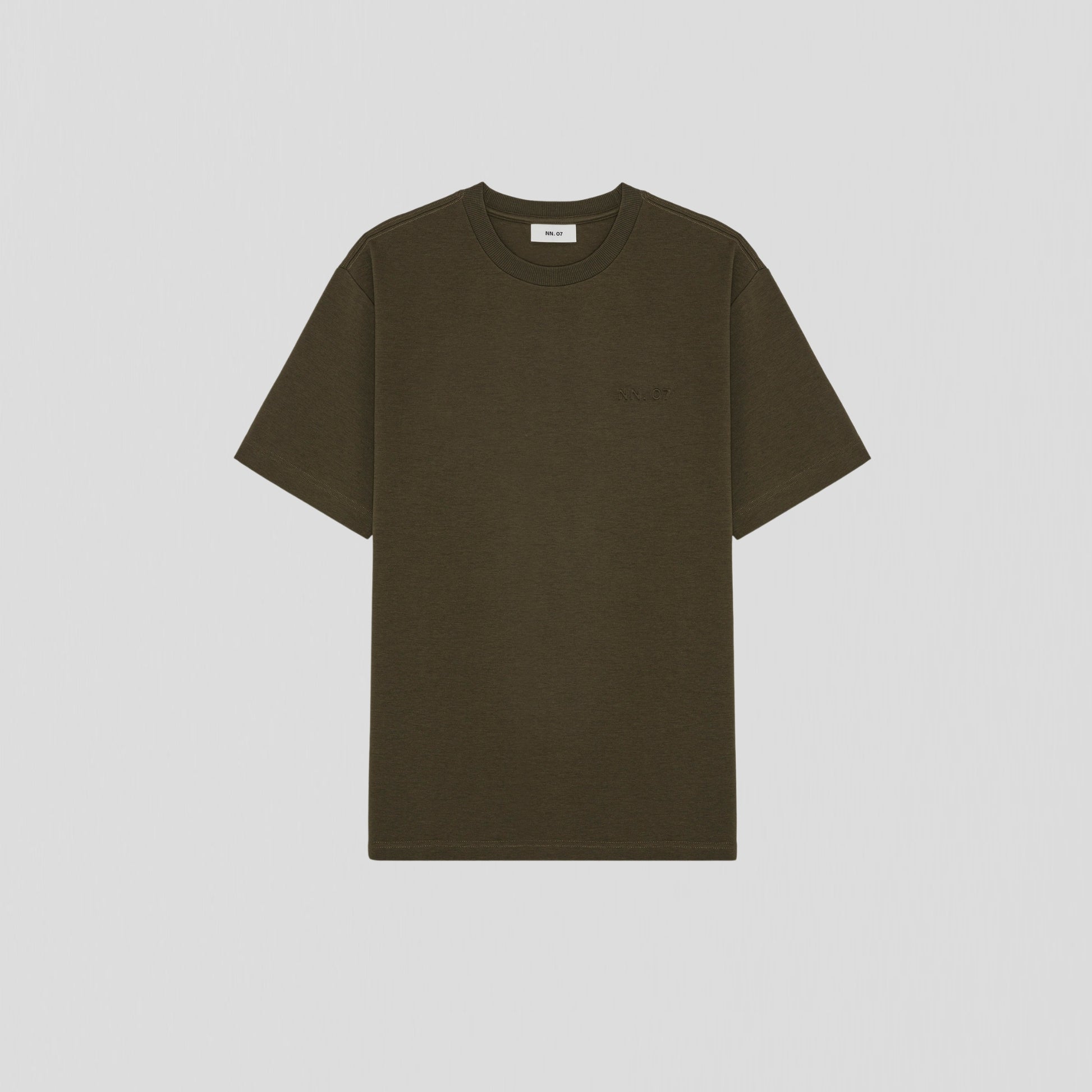 NN07 Nat 3457 Logo T-Shirt Demitasse