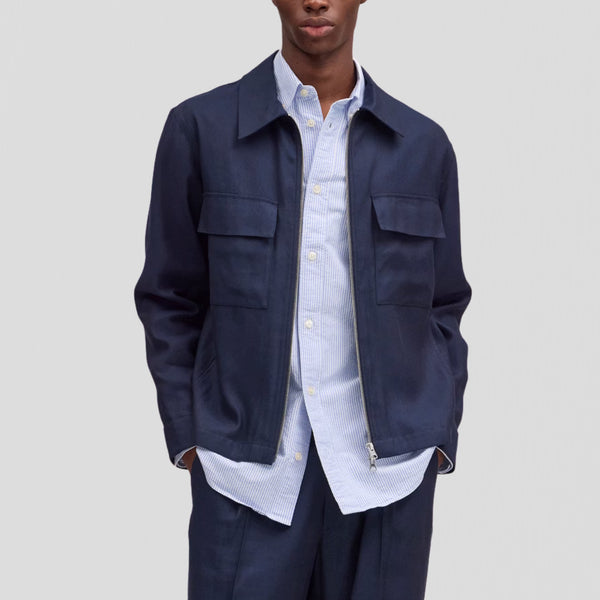 NN07 Alban 1808 Jacket Deep Navy
