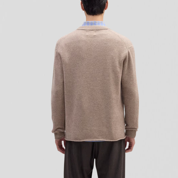 NN07 Frederick Crew 60020 Sweater Desert Khaki