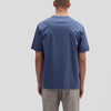 NN07 Pedro EMB SS 3525 T-Shirt Denim Blue
